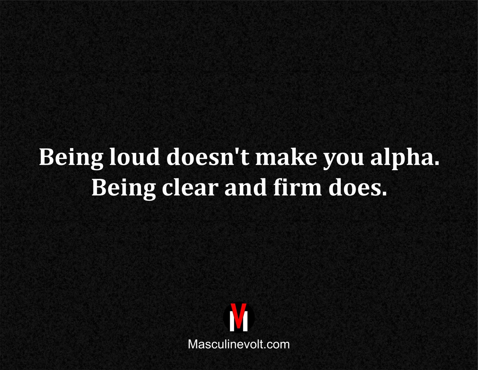 14 - STOP BEING LOUD