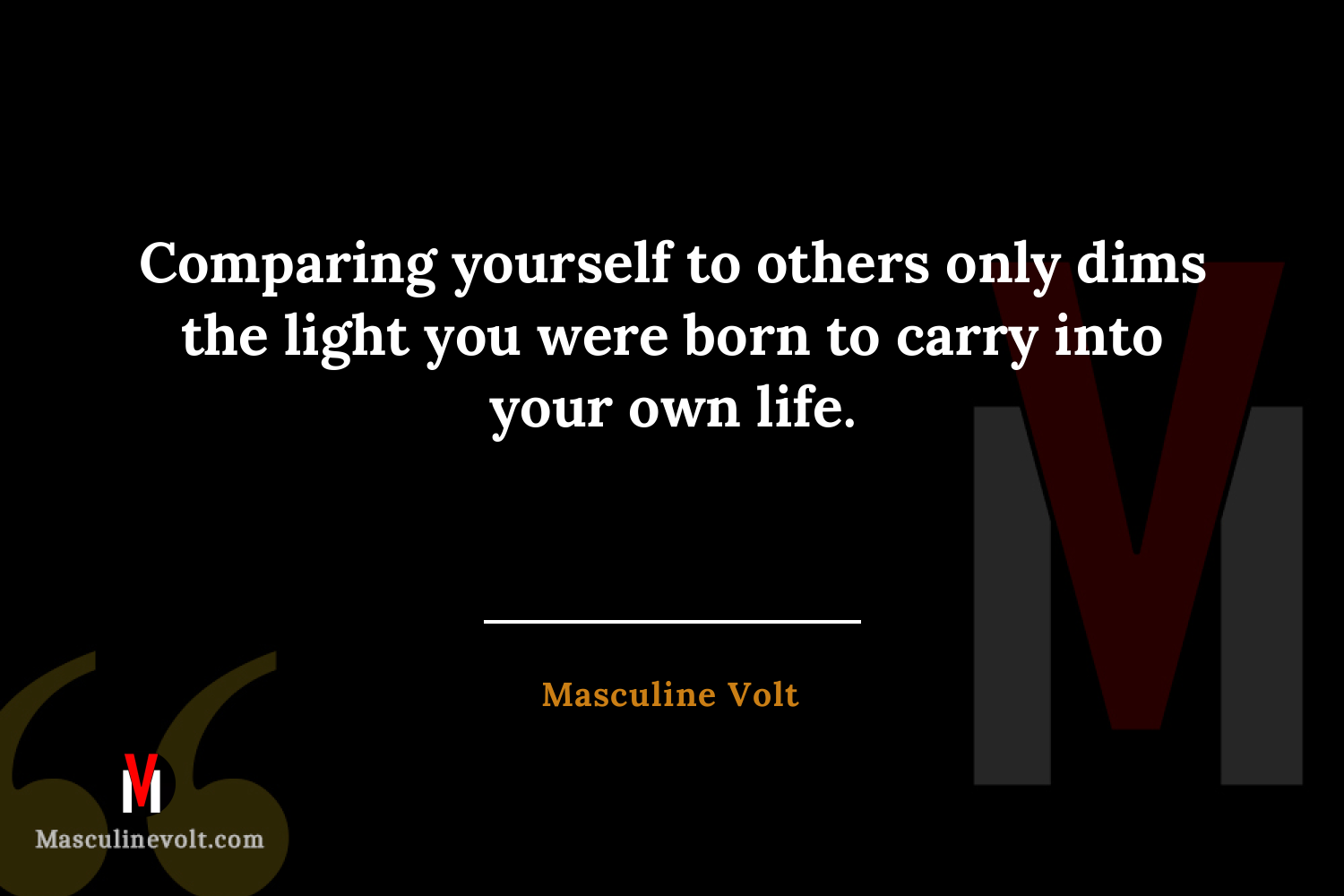 Quote by Masculine Volt