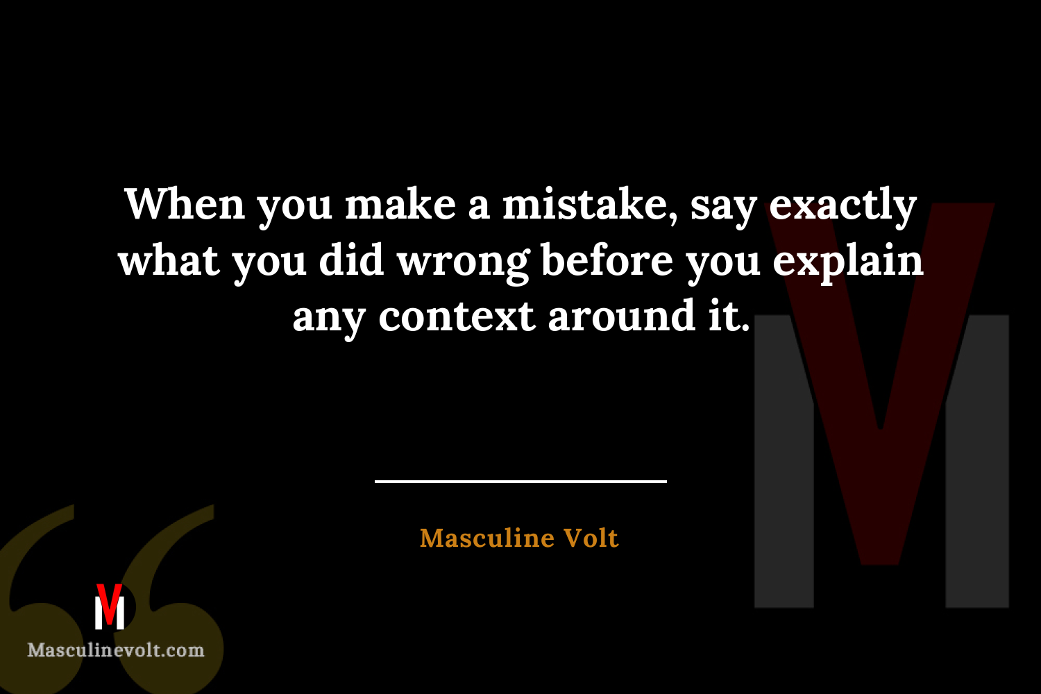 Quote by Masculine Volt