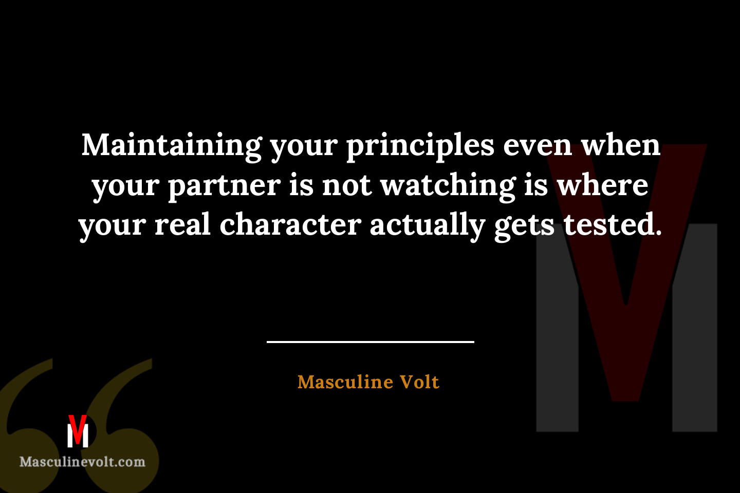 Quote by Masculine Volt