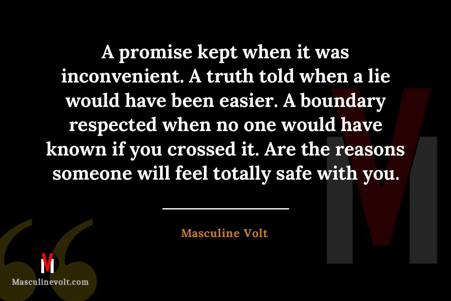 Quote by Masculine Volt