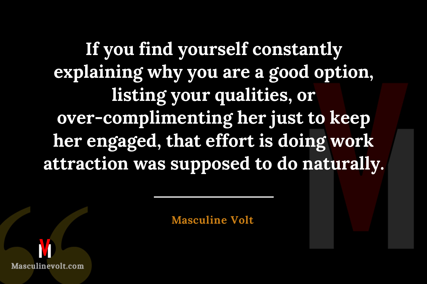 Quote by Masculine Volt