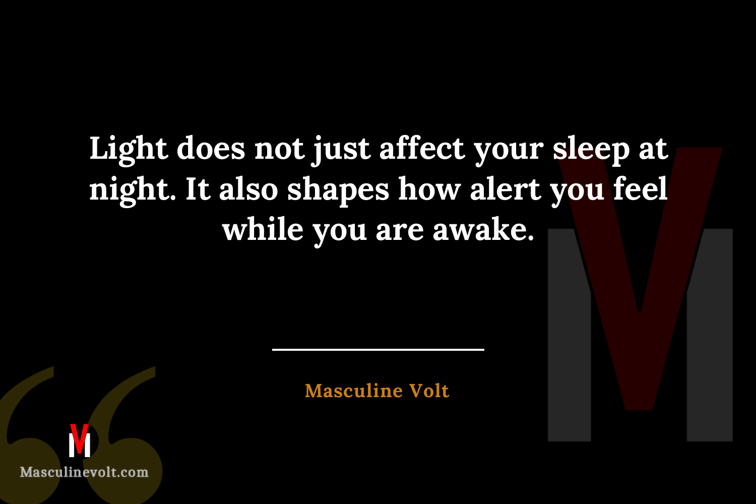 Quote by Masculine Volt