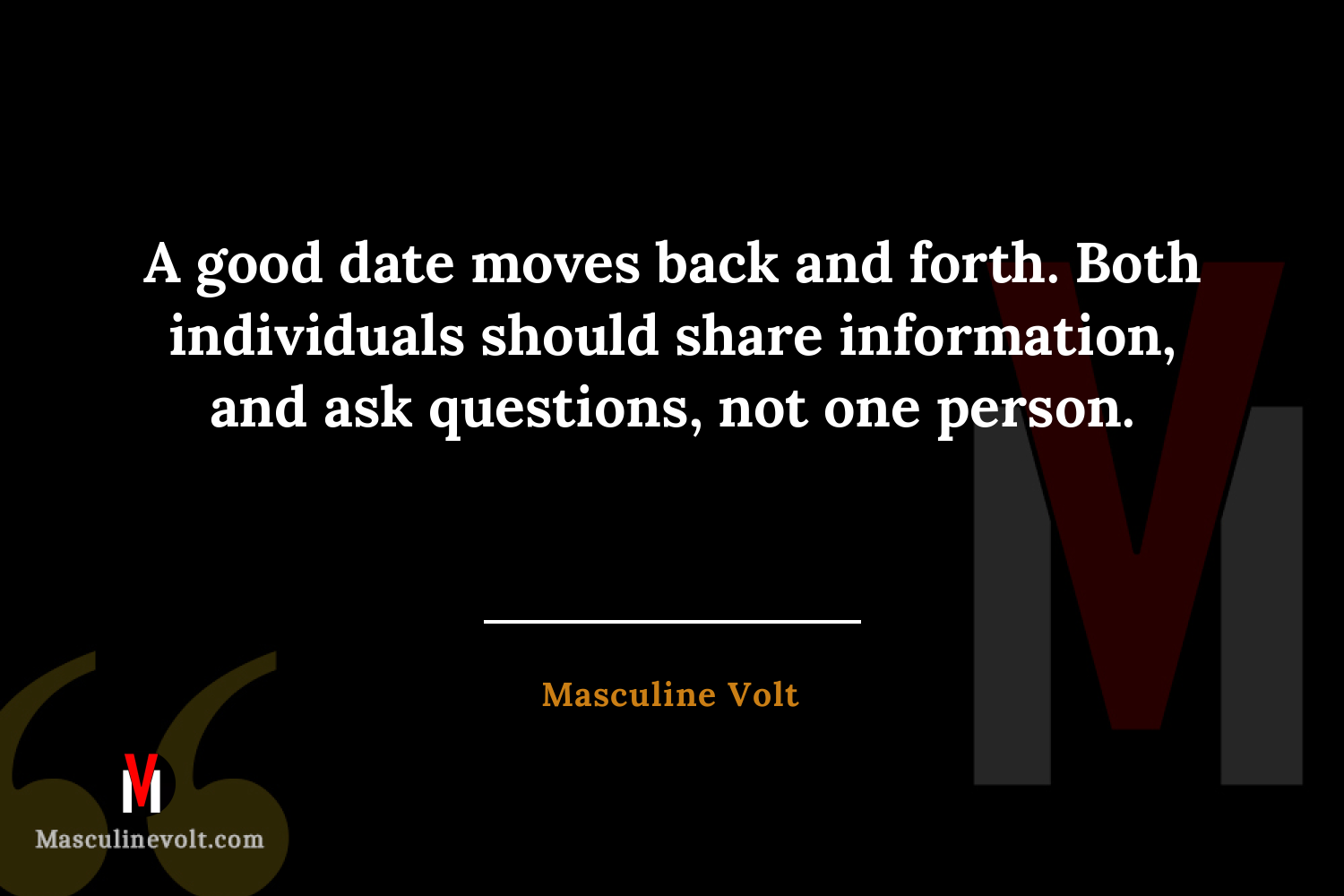 Quote by Masculine Volt