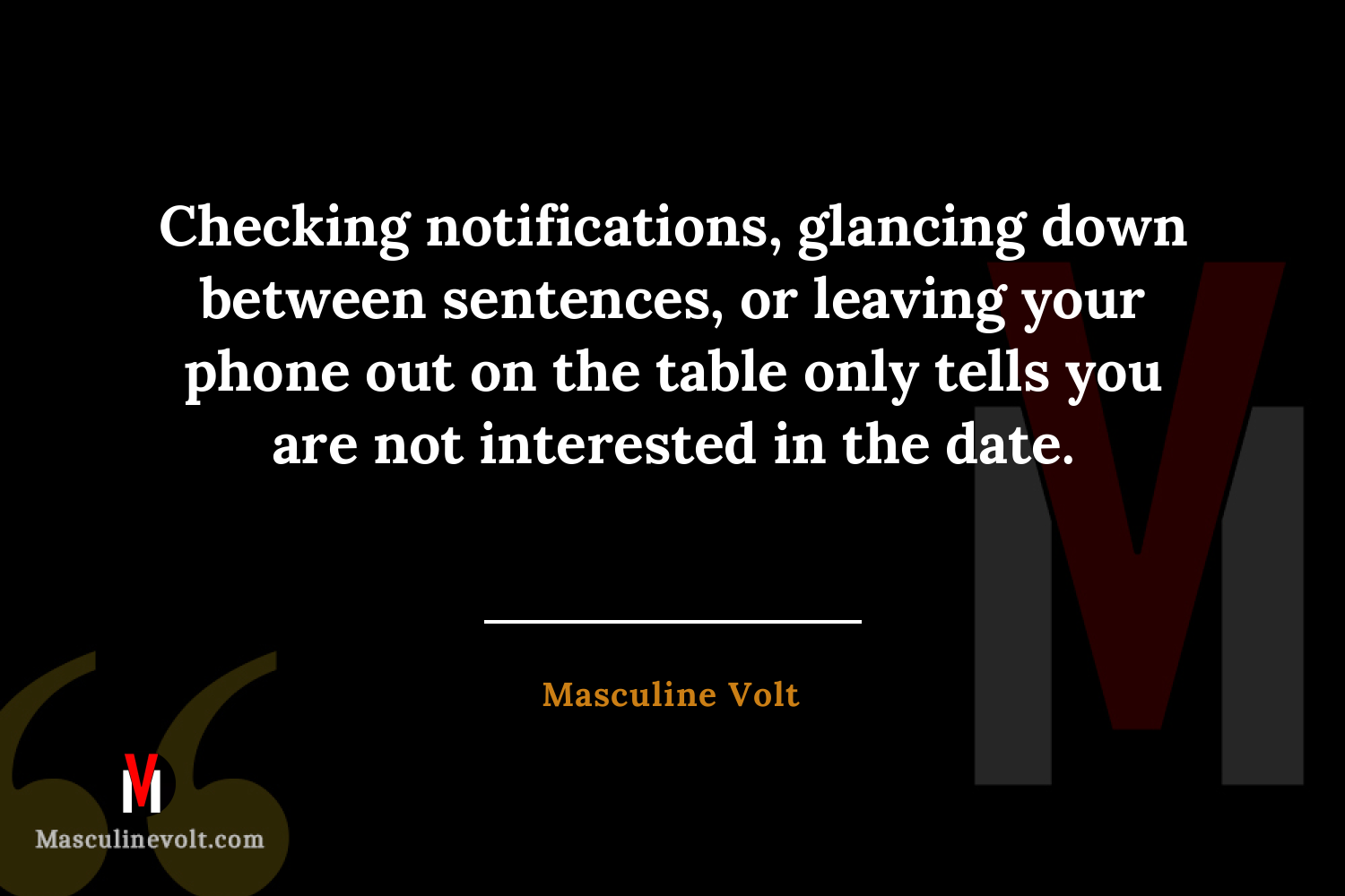 Quote by Masculine Volt