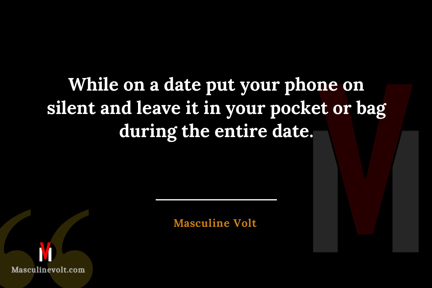 Quote by Masculine Volt
