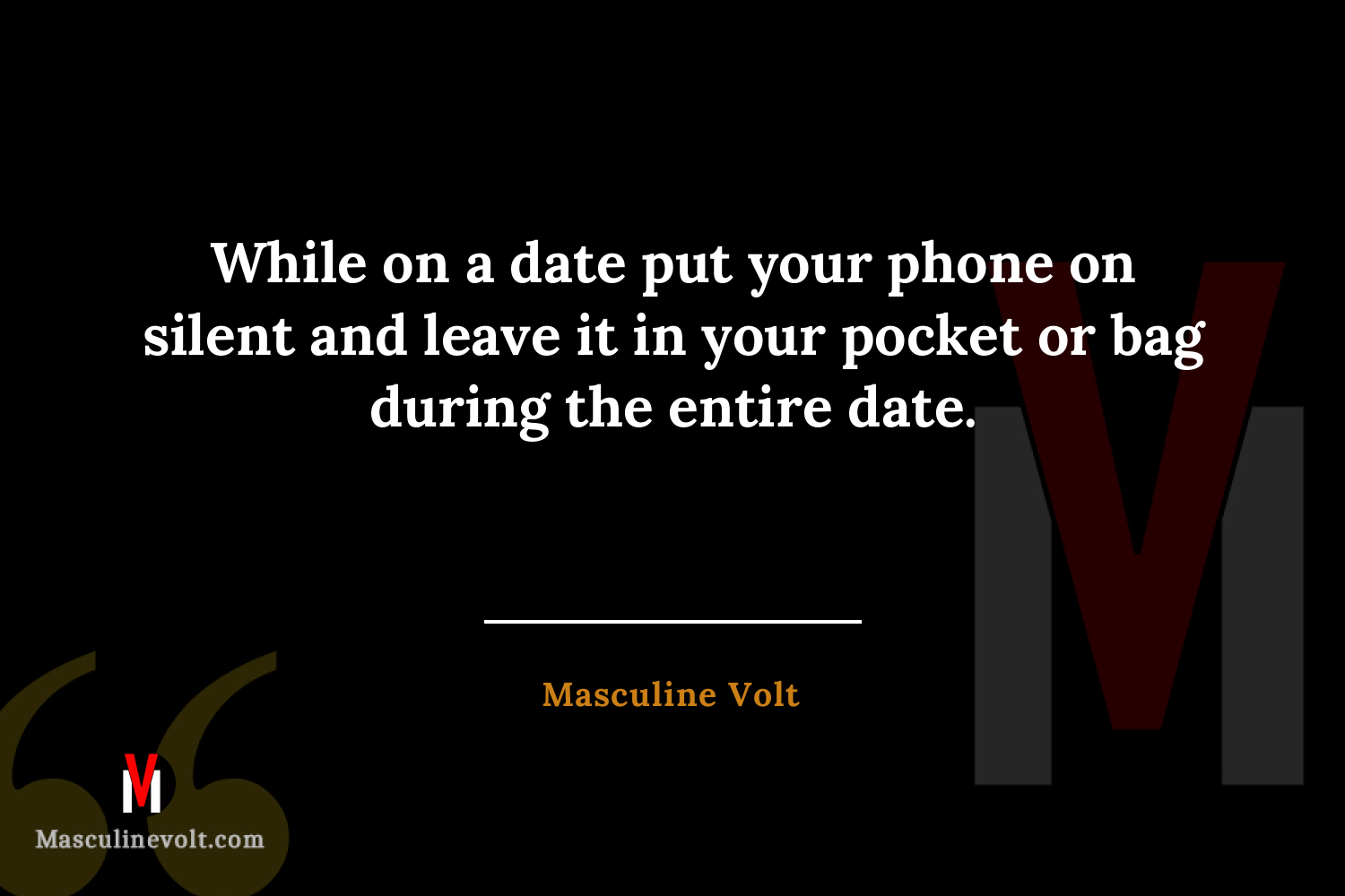Quote by Masculine Volt