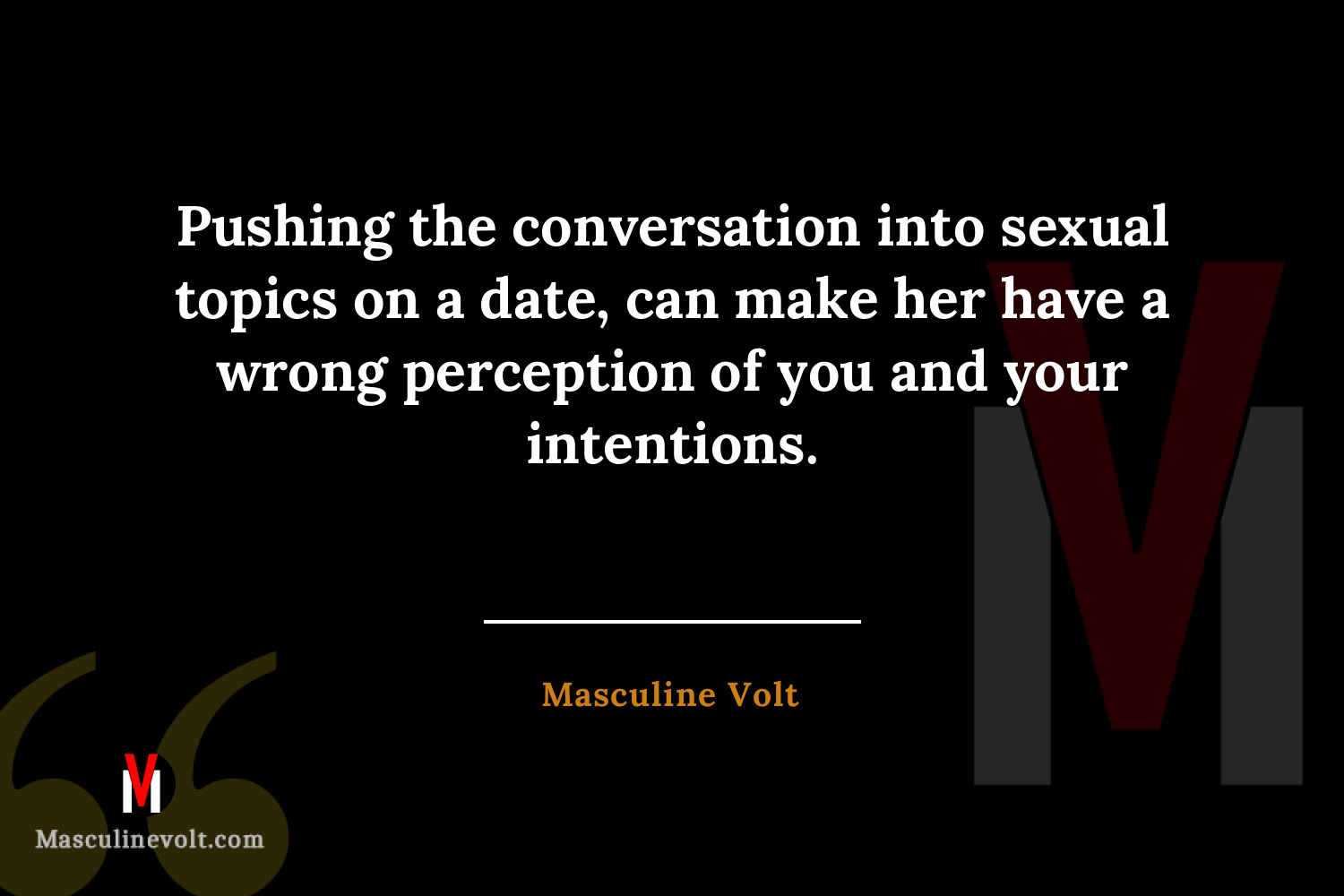 Quote by Masculine Volt
