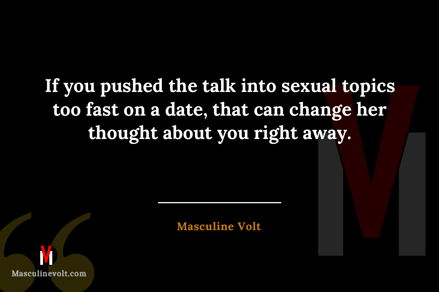 Quote by Masculine Volt