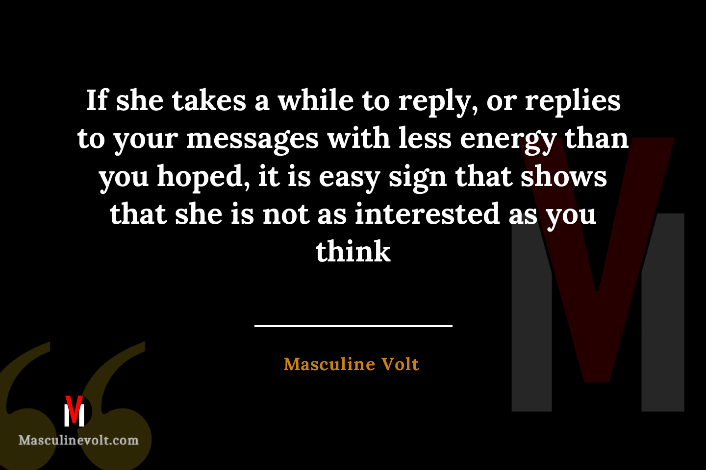Quote by Masculine Volt