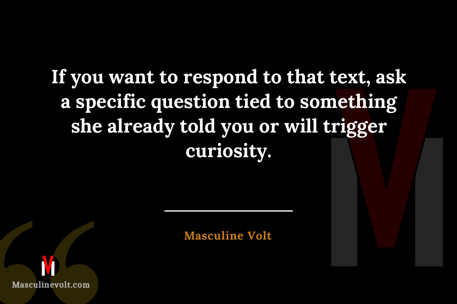 Quote by Masculine Volt