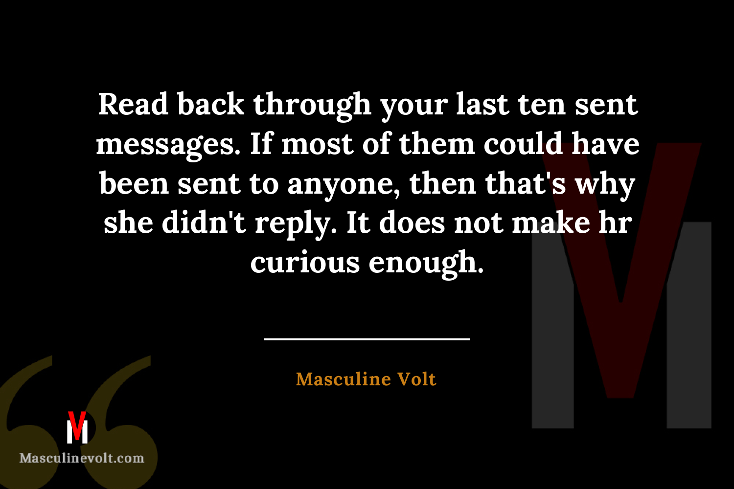 Quote by Masculine Volt