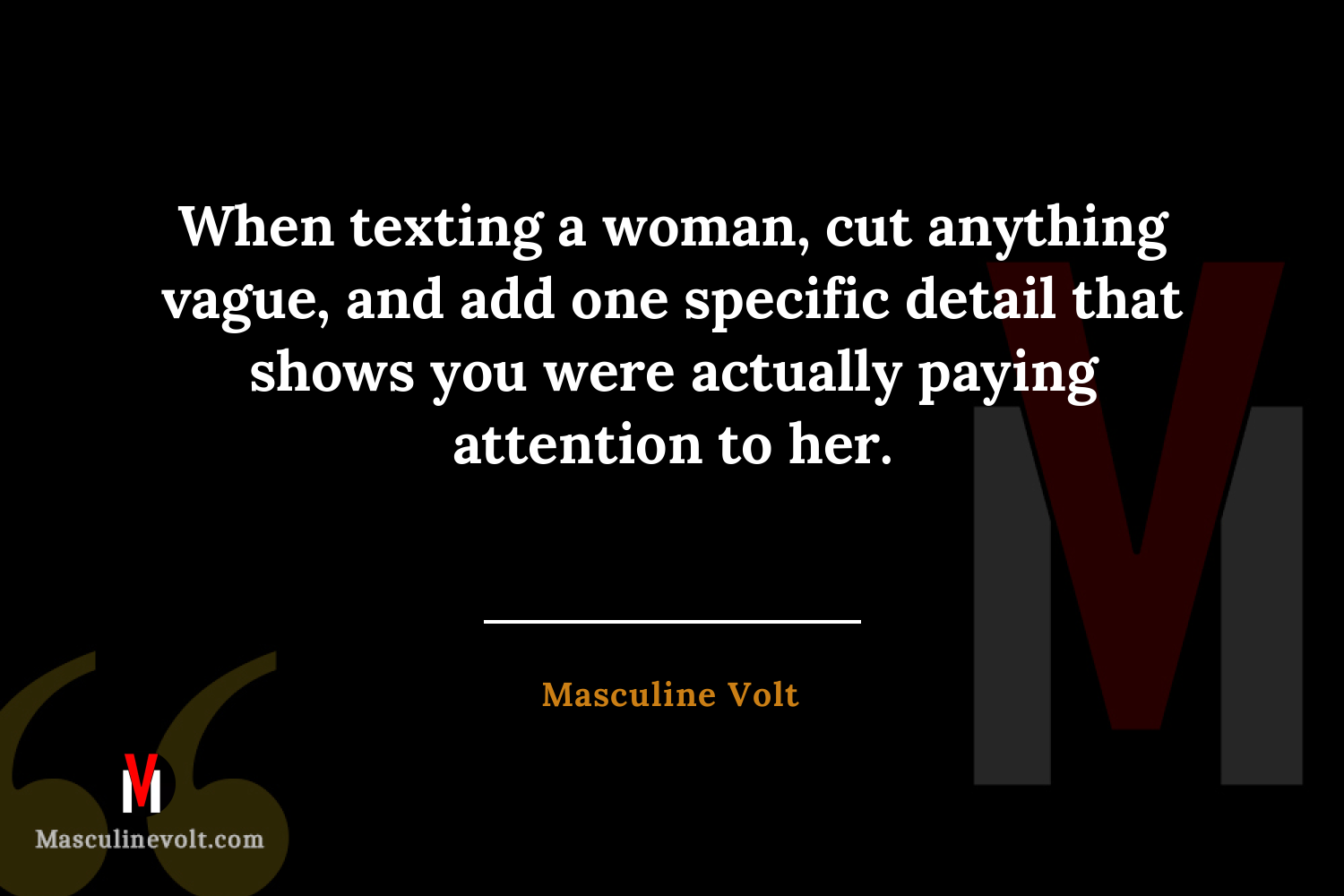 Quote by Masculine Volt