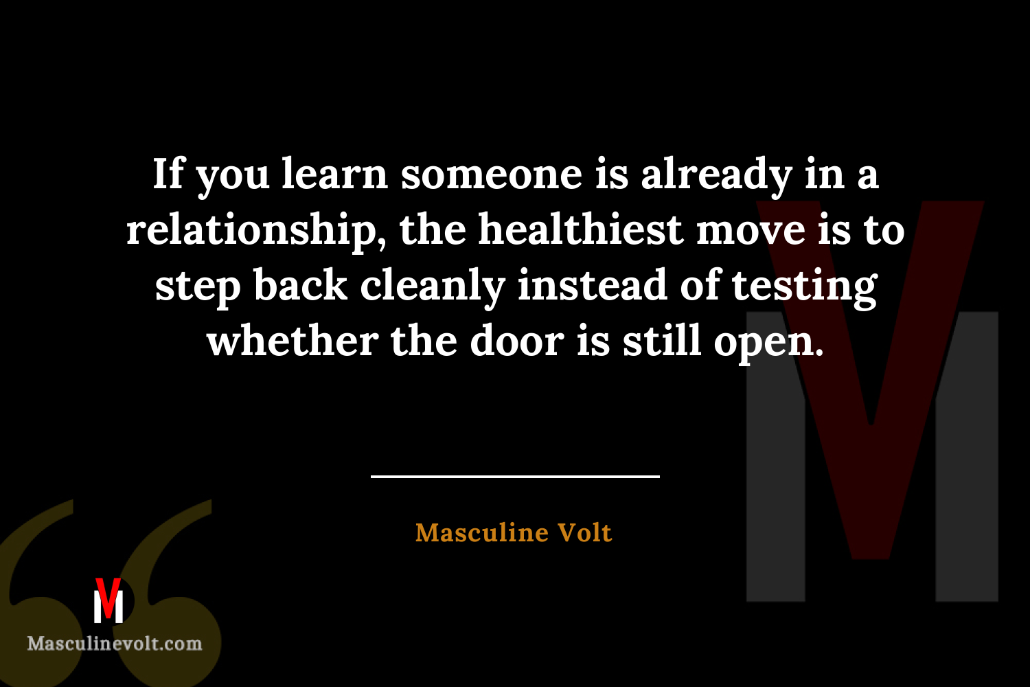 Quote by Masculine Volt
