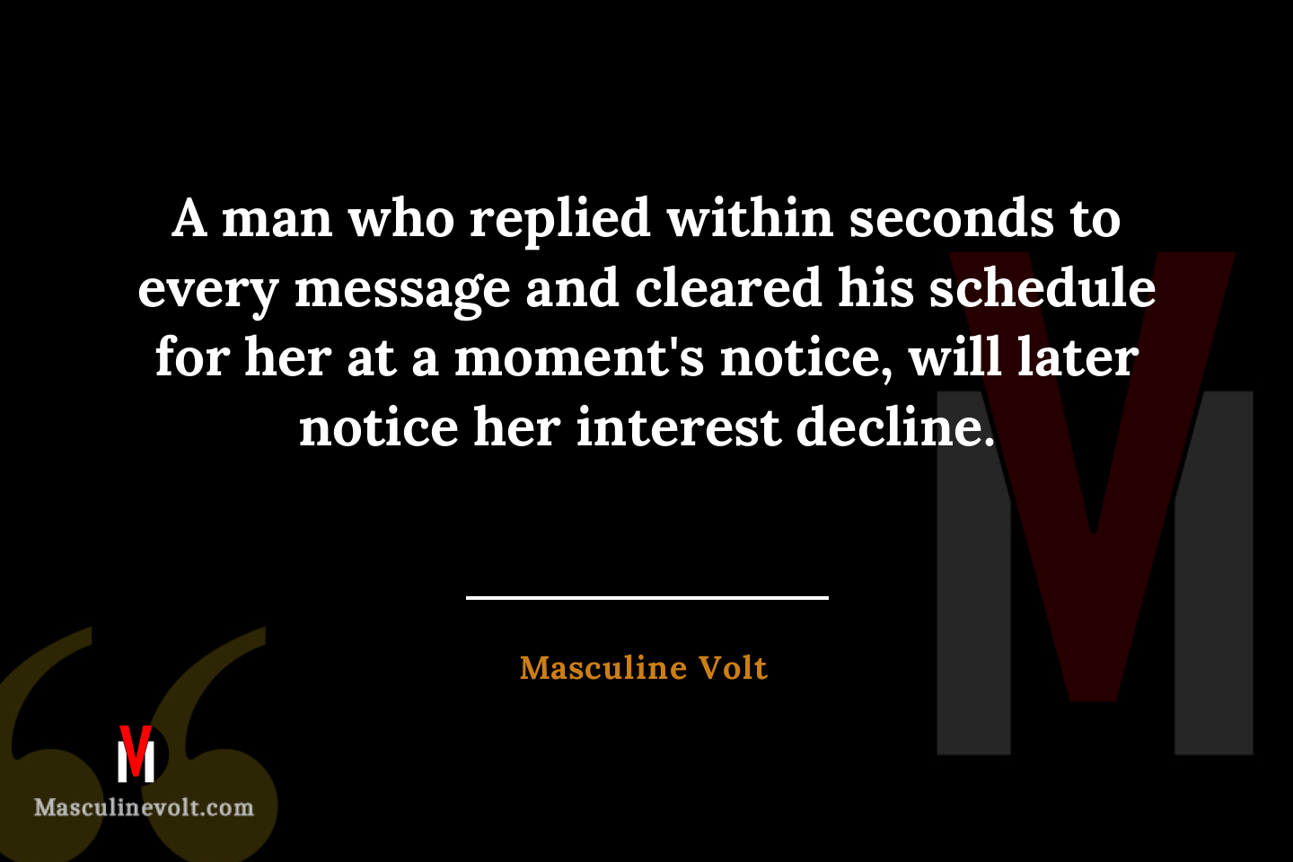 Quote by Masculine Volt