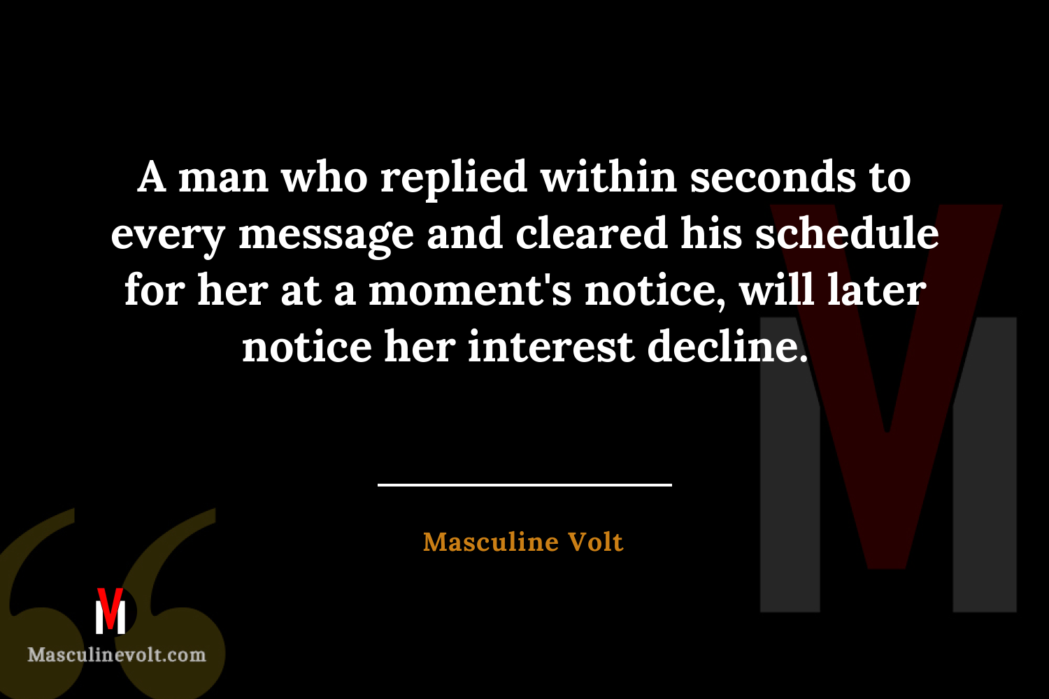 Quote by Masculine Volt