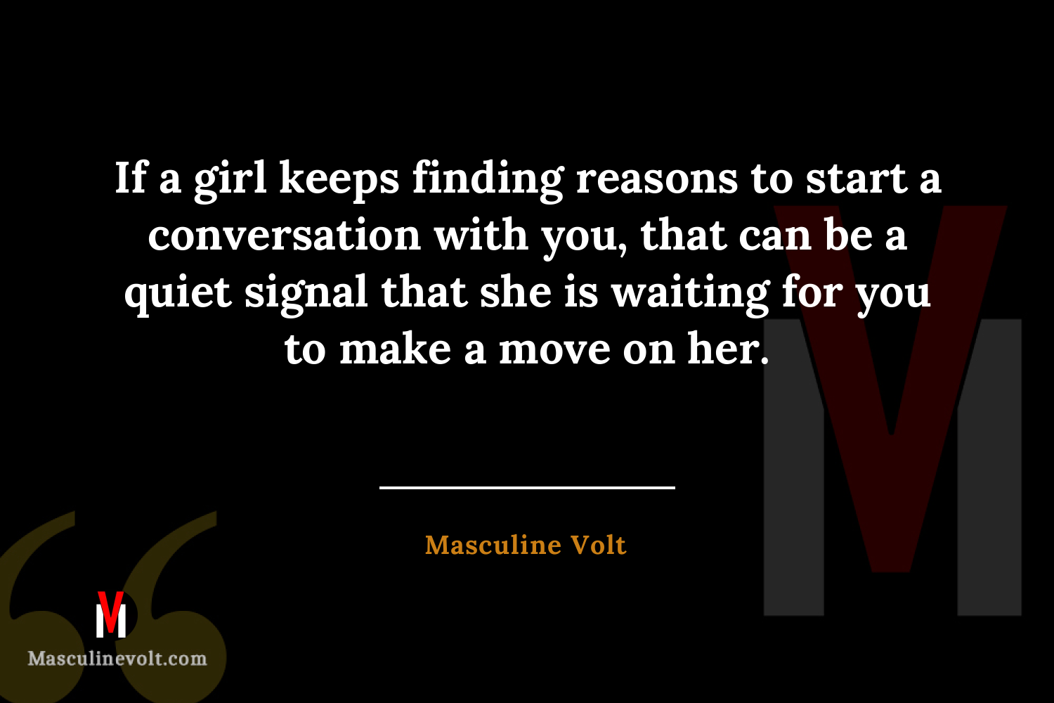 Quote by Masculine Volt