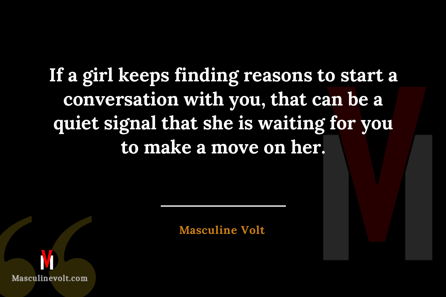 Quote by Masculine Volt