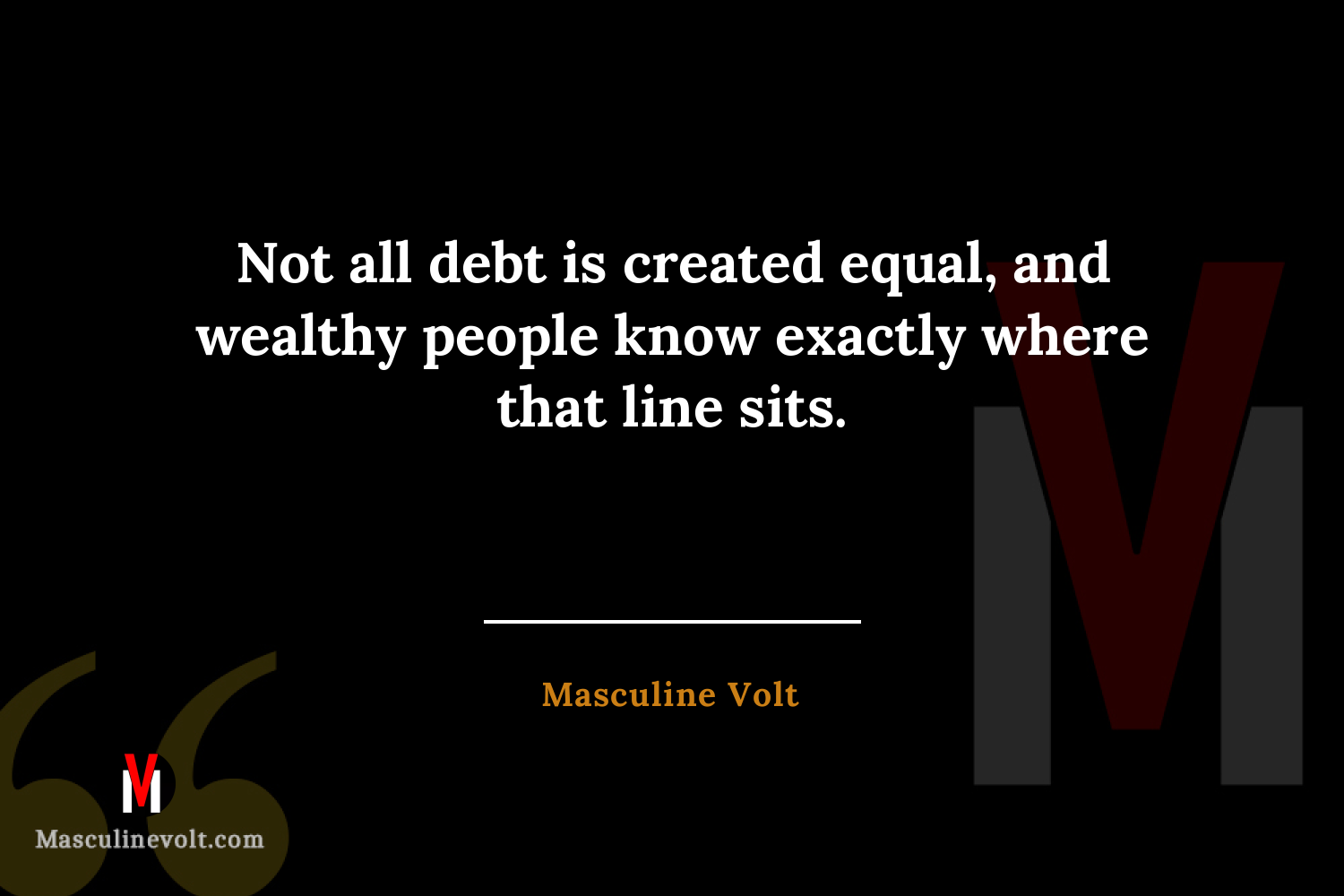 Quote by Masculine Volt