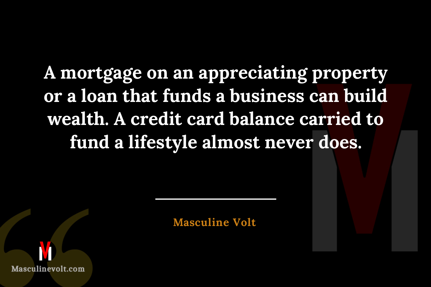 Quote by Masculine Volt